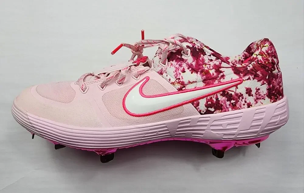 New Nike Exclusive Alpha Huarache Elite Baseball Cleats “Mother’s Day” 12